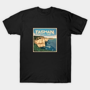 Retro Tasman National Park Australian Adventure T-Shirt